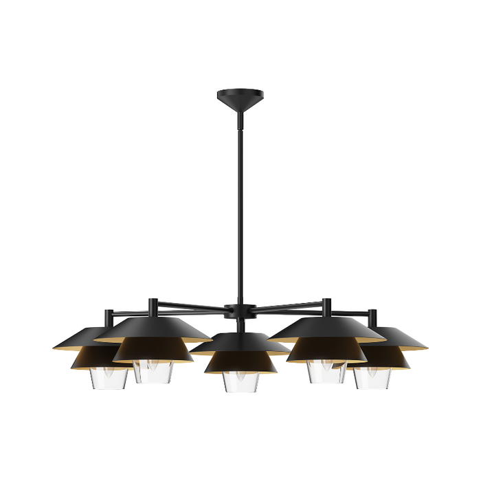 Alora Mood CH475138 Tetsu 5-lt 38" Chandelier