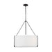 Visual Comfort TFC1123 Bergen 3-lt 28" LED Large Hanging Pendant - Aged Iron