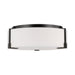Visual Comfort TFF1002 Bergen 2-lt 14" Medium Flush Mount - Aged Iron