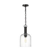 Visual Comfort TFP1021 Hartley 1-lt 8" LED Medium Pendant - Aged Iron