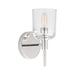 Visual Comfort TFV1001 Hartley 1-lt 9" Tall LED Small Wall Sconce - Polished Nickel