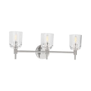 Visual Comfort TFV1003 Hartley 3-lt 24" LED Vanity Light - Polished Nickel
