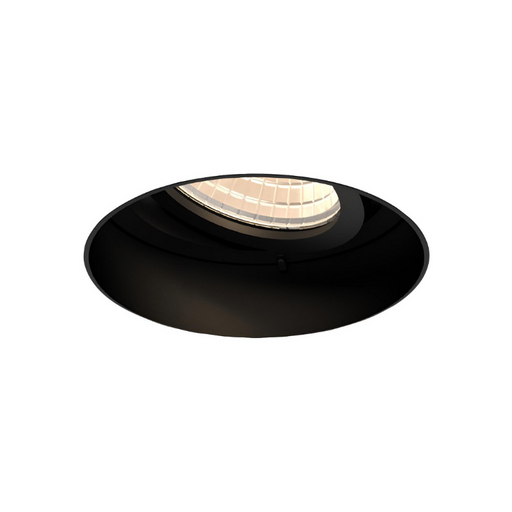 Eurofase TGO1RTL Tango 1 Light 15W Round LED Gimbal Trimless, Linear Spread Lens - Black