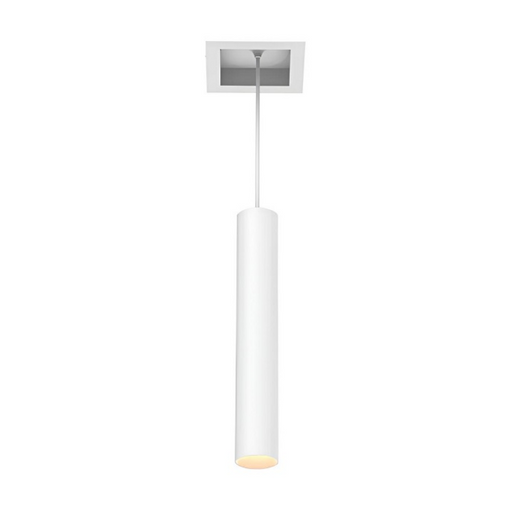 Eurofase TGO1ST Tango 1 Light 15W Square LED Suspension with Trim - White