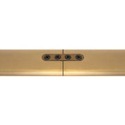 Kuzco LP17905 Thread 1-lt 5-ft LED Linear Pendant with Remote Driver - Brushed Gold