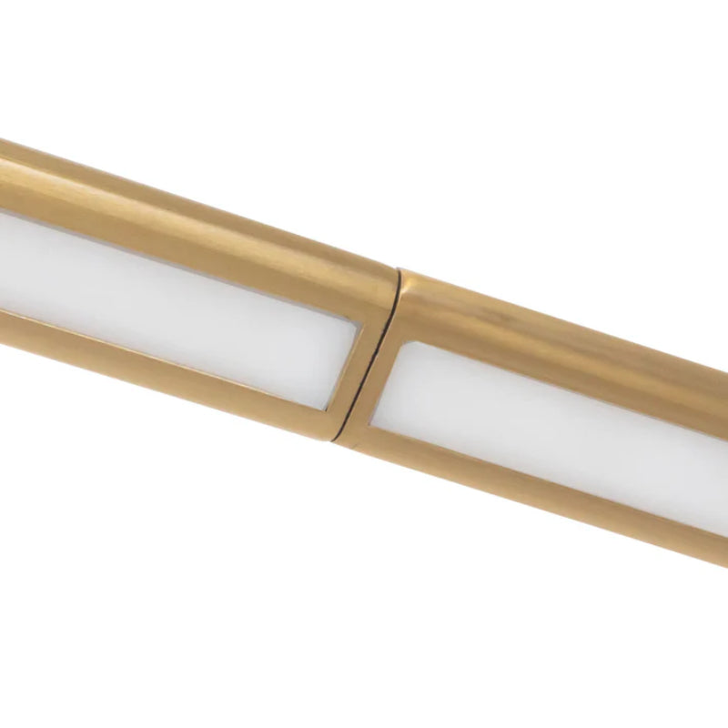Kuzco LP17905 Thread 1-lt 5-ft LED Linear Pendant with Remote Driver - Brushed Gold