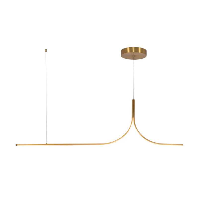 Kuzco LP17905 Thread 1-lt 5-ft LED Linear Pendant - Brushed Gold