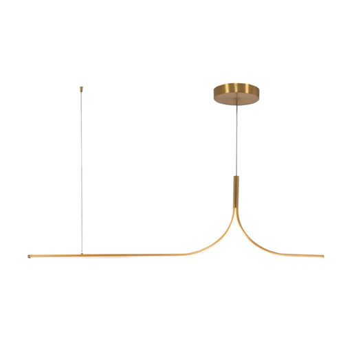 Kuzco LP17905 Thread 1-lt 5-ft LED Linear Pendant - Brushed Gold