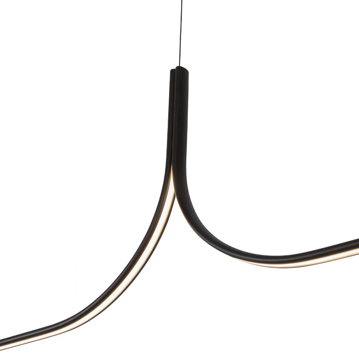 Kuzco LP17905 Thread 1-lt 5-ft LED Linear Pendant with Remote Driver