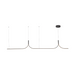Kuzco LP17910 Thread 1-lt 10-ft LED Linear Pendant