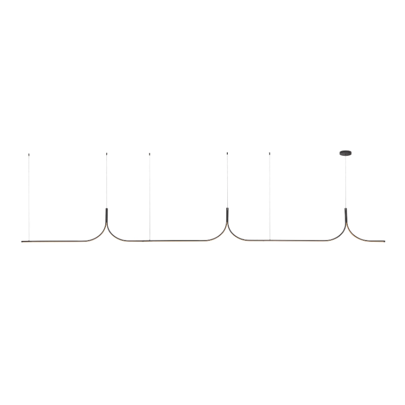 Kuzco LP17915 Thread 1-lt 15-ft LED Linear Pendant with Remote Driver