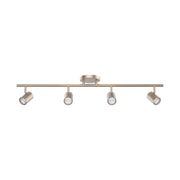 WAC TK-260504 Pipe 4-lt 36" LED Fixed Rail, Ceiling and Wall Mount, CCT Selectable - Brushed Nickel