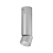 ENTRA 3" 19W Adjustable LED Cylinder, Conduit Mount - Brushed Aluminum