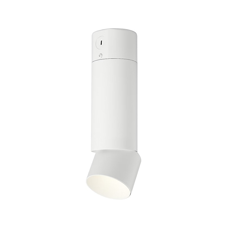 ENTRA 3" 19W Adjustable LED Cylinder, Conduit Mount - White