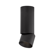 ENTRA 3" 12W Adjustable LED Cylinder, Flush Mount - Black