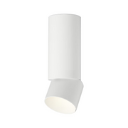 ENTRA 3" 27W Adjustable LED Cylinder, Flush Mount - White