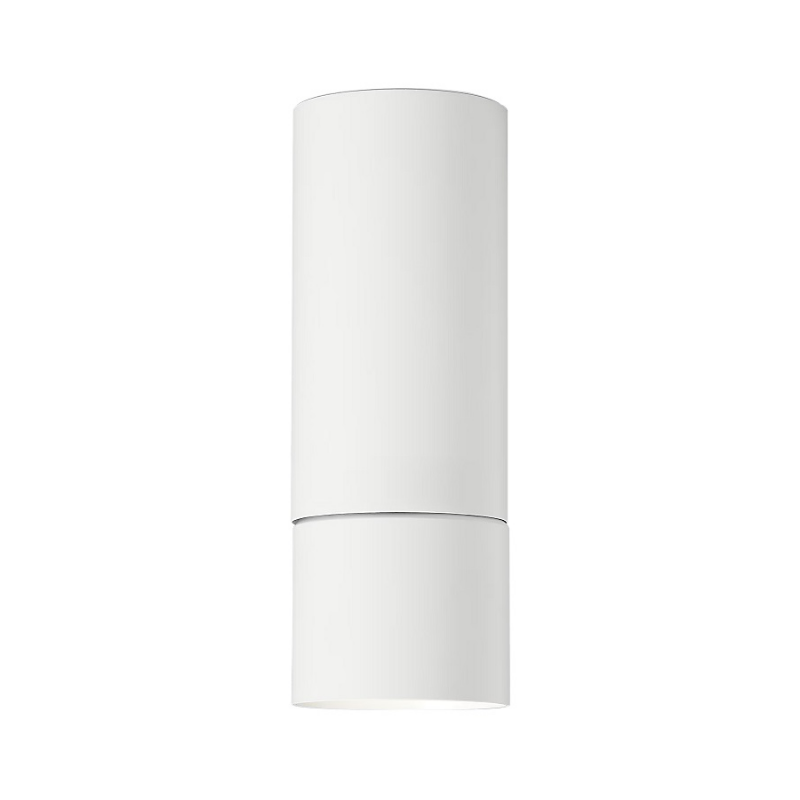 ENTRA 3" 12W Adjustable LED Cylinder, Flush Mount - White