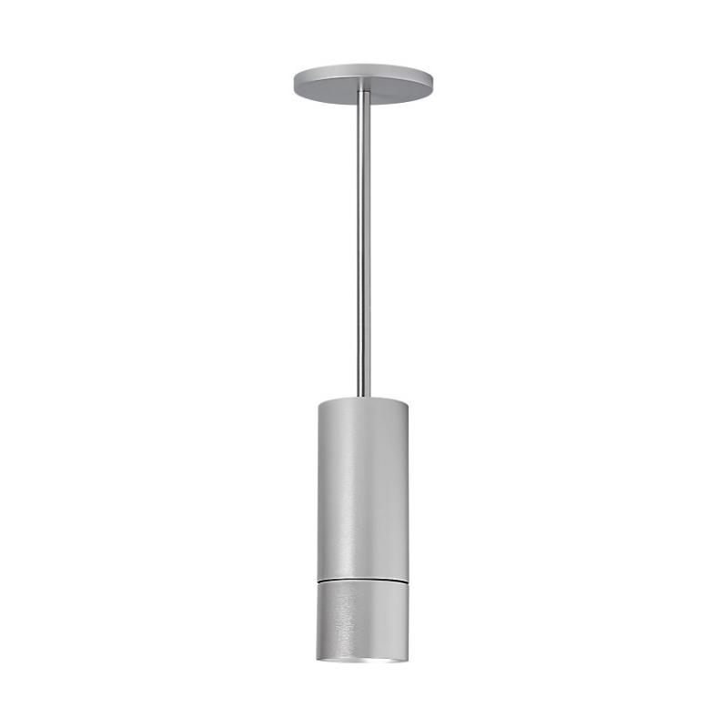 ENTRA 3" 19W Adjustable LED Cylinder, Pendant Mount - Brushed Aluminum
