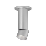 ENTRA 3" 27W Adjustable LED Cylinder, Surface Mount - Brushed Aluminum
