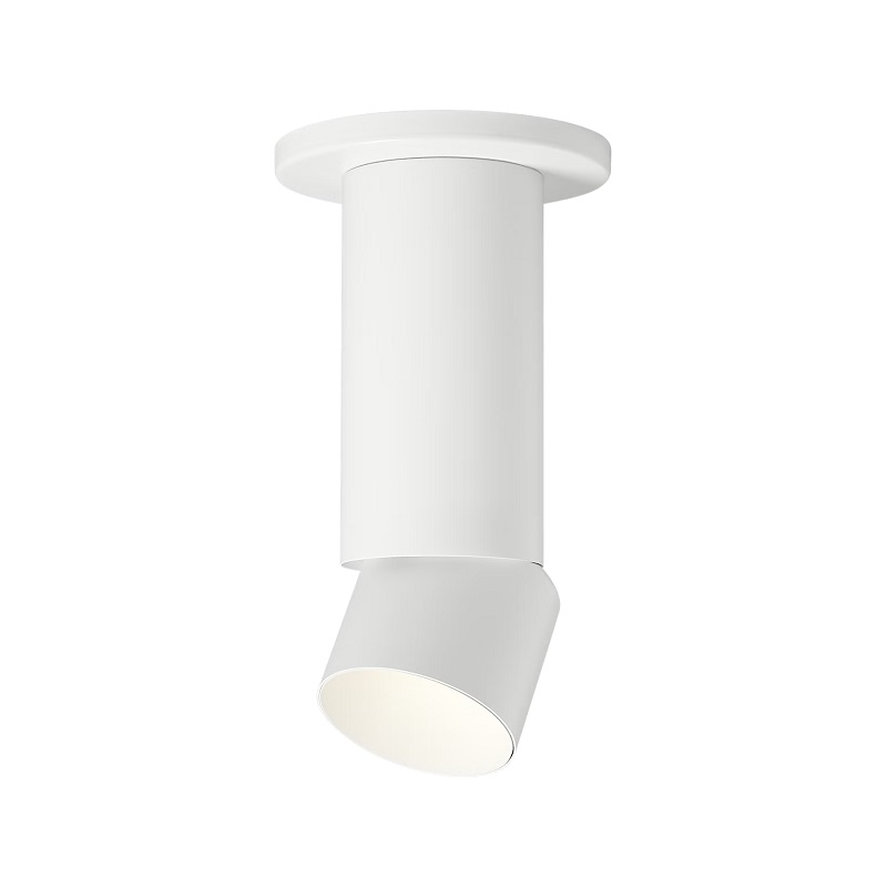 ENTRA 3" 27W Adjustable LED Cylinder, Surface Mount - White