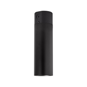 ENTRA 3" 19W Wall Wash LED Cylinder, Conduit Mount - Black