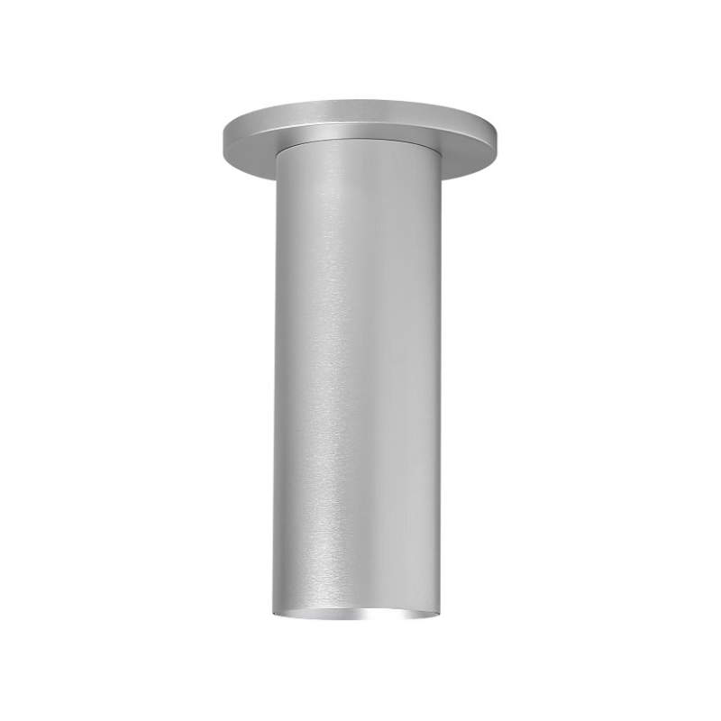 ENTRA 3" 12W Wall Wash LED Cylinder, Surface Mount - Brushed Aluminum
