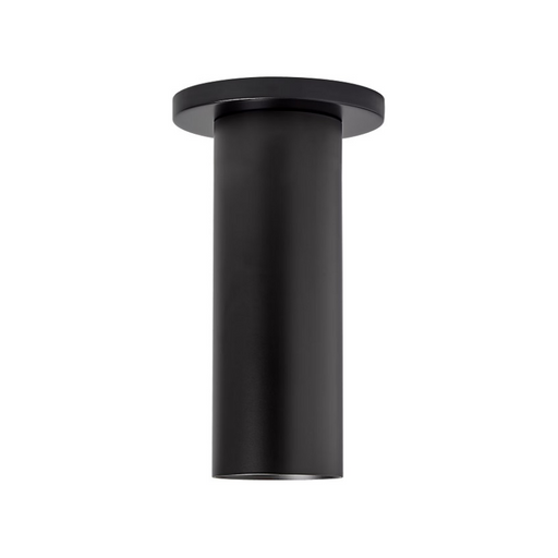 ENTRA 3" 12W Wall Wash LED Cylinder, Warm Dim, Surface Mount - Black