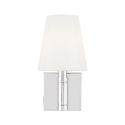 Visual Comfort TV1011 Beckham 1-lt 11" Tall Bath Sconce - Polished Nickel