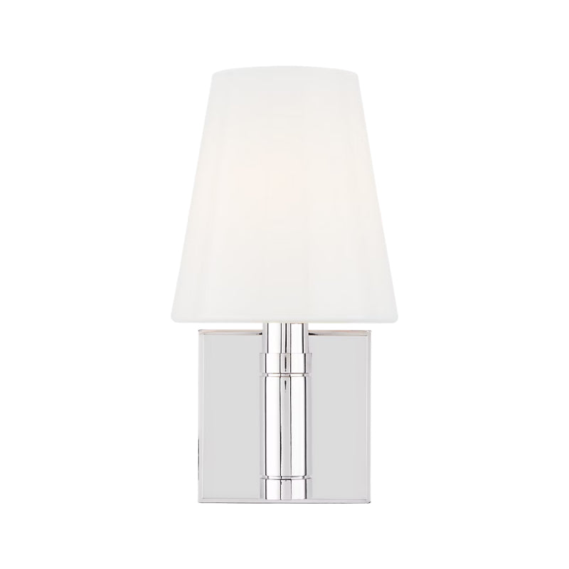 Visual Comfort TV1011 Beckham 1-lt 11" Tall Bath Sconce - Polished Nickel