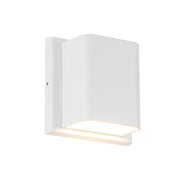 Kuzco AT48403-UNV-3CCT Tolan 5" Tall LED Outdoor Wall Sconce, CCT Selectable - White