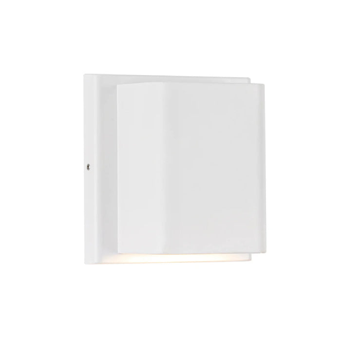 Kuzco AT48403-UNV-3CCT Tolan 5" Tall LED Outdoor Wall Sconce, CCT Selectable - White