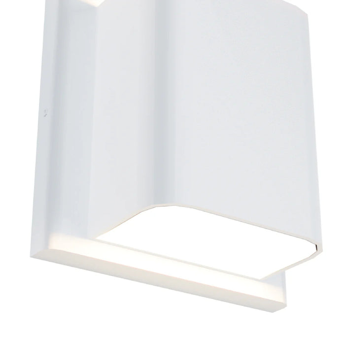 Kuzco AT48403-UNV-3CCT Tolan 5" Tall LED Outdoor Wall Sconce, CCT Selectable - White