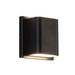Kuzco AT48426-UNV-3CCT Tolan 5" Tall LED Outdoor Wall Sconce, CCT Selectable - Black