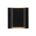 Kuzco AT48426-UNV-3CCT Tolan 5" Tall LED Outdoor Wall Sconce, CCT Selectable - Black