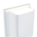 Kuzco AT48426-UNV-3CCT Tolan 5" Tall LED Outdoor Wall Sconce, CCT Selectable - White