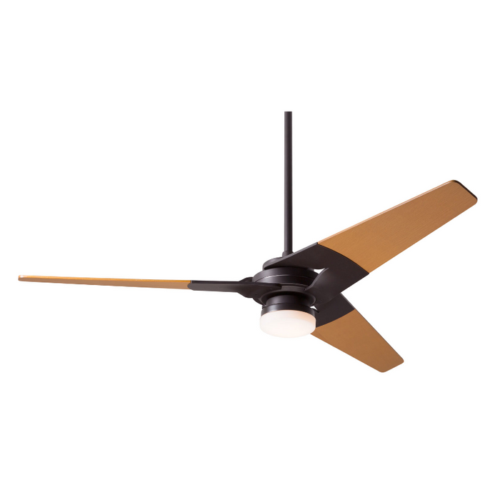 Modern Fan Torsion 52" Ceiling Fan with LED Light Kit, 17W