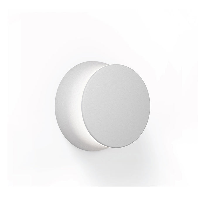 Pablo Designs Totem Puck LED Wall Sconce, 3CCT Selectable - Matte Grey / Matte Grey