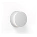 Pablo Designs Totem Puck LED Wall Sconce, 3CCT Selectable - Matte Grey / Matte Grey