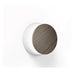 Pablo Designs Totem Puck LED Wall Sconce, 3CCT Selectable - Matte White / Walnut Essence