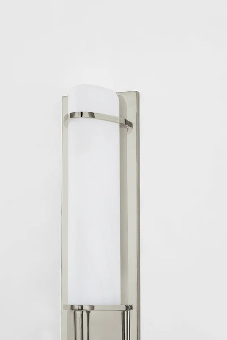 Hudson Valley 1116 Tottenville 1-lt 16" Tall Wall Sconce - Polished Nickel