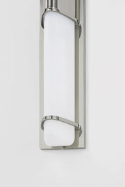 Hudson Valley 1127 Tottenville 2-lt 27" Tall Wall Sconce - Polished Nickel