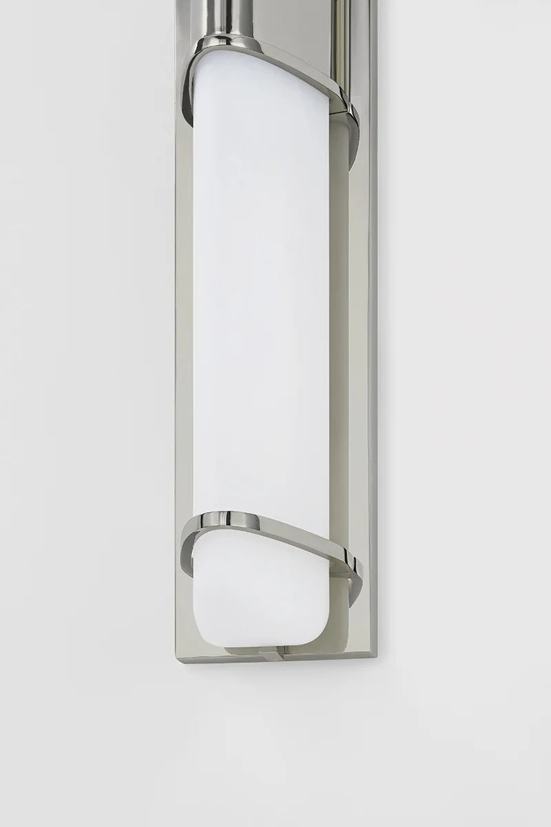 Hudson Valley 1127 Tottenville 2-lt 27" Tall Wall Sconce - Polished Nickel