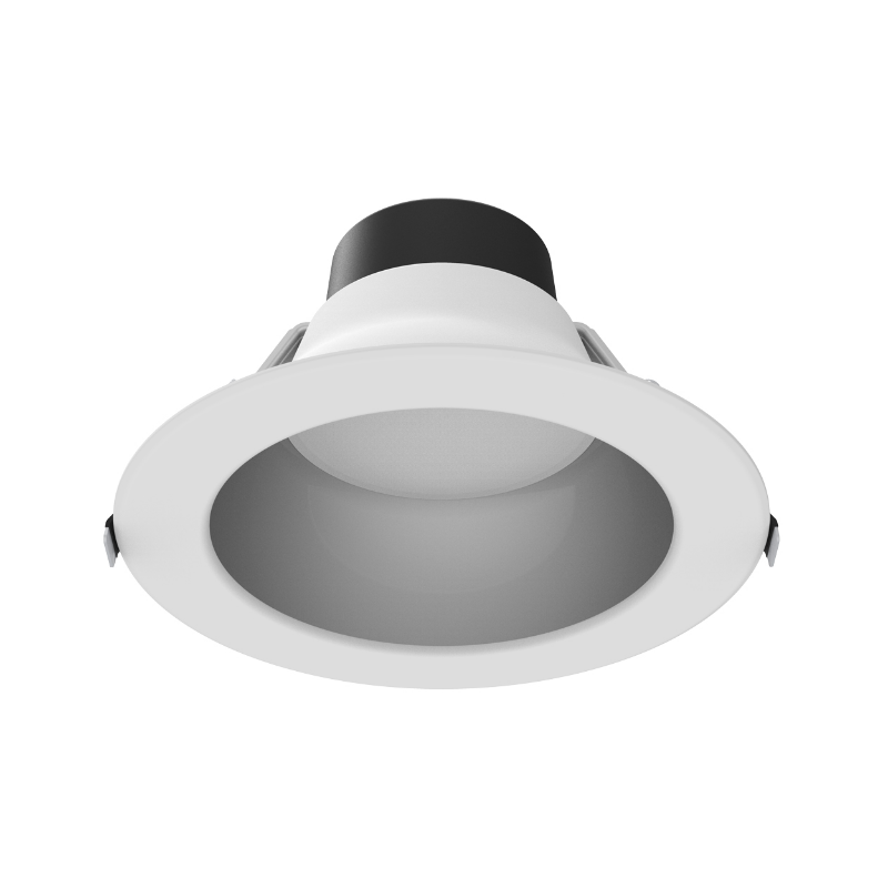 Lotus TP120-347-RT9.5 10" 20W/25W/32W LED Round Commercial Recessed Downlight, 3CCT Selectable - Alzak
