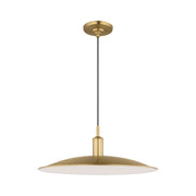 Visual Comfort TP1251 Dash 1-lt 24" LED Medium Pendant - Burnished Brass