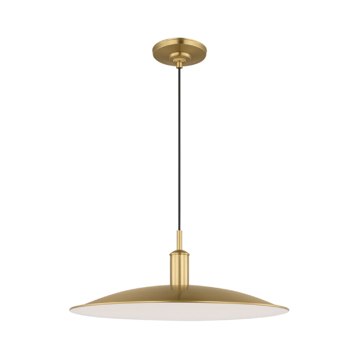 Visual Comfort TP1251 Dash 1-lt 24" LED Medium Pendant - Burnished Brass