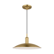 Visual Comfort TP1261 Dash 1-lt 18" LED Small Pendant - Burnished Brass