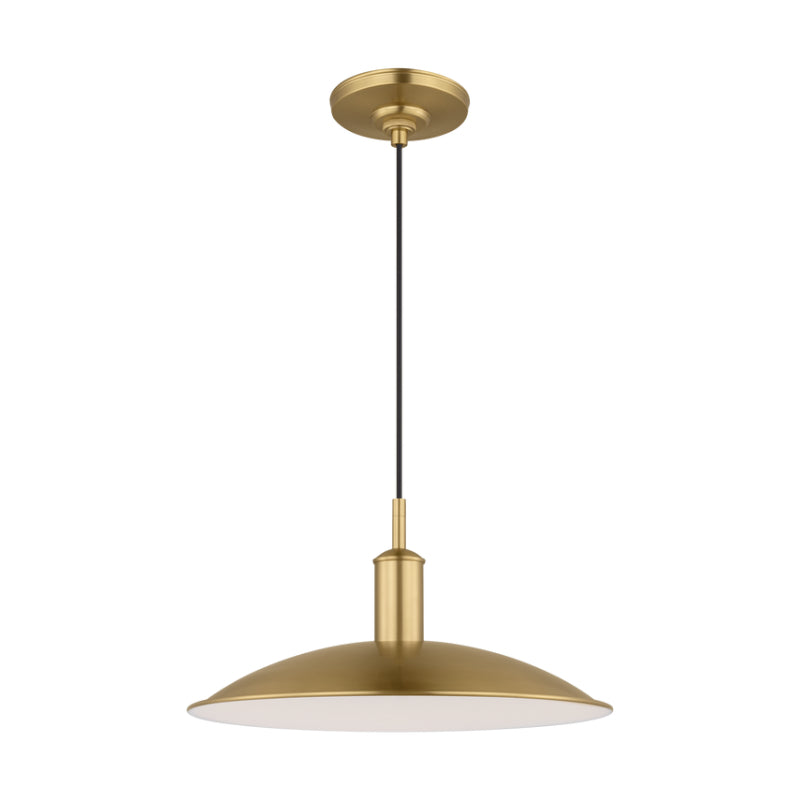 Visual Comfort TP1261 Dash 1-lt 18" LED Small Pendant - Burnished Brass