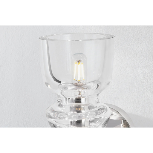 Troy B1109 Trey 1-lt 9" Tall Wall Sconce - Polished Nickel