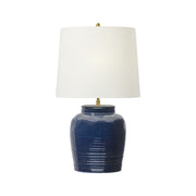Visual Comfort TT1261 Selena 1-lt 28" Tall Table Lamp - Mixed Blue Brown