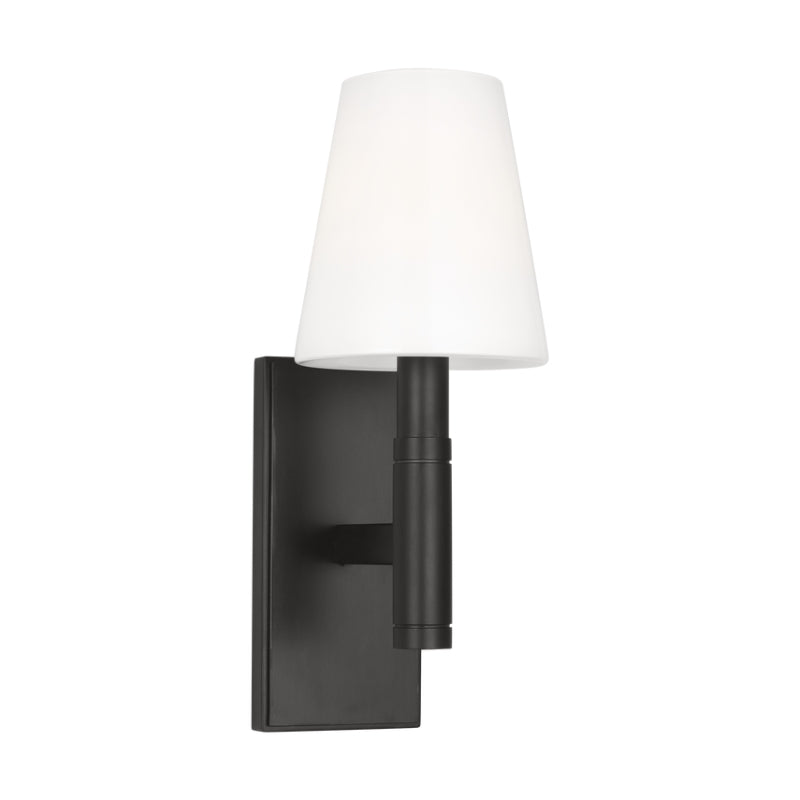 Visual Comfort TV1001 Beckham Classic 1-lt 14" Tall Wall Sconce - Aged Iron